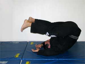 Stretching exercise for BJJ