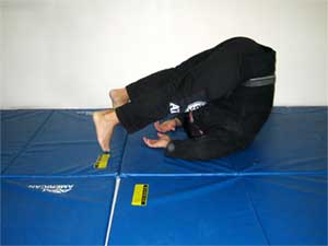 Stretching exercise for BJJ