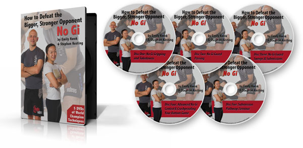 How to Defeat the Bigger, Stronger Opponent in No Gi