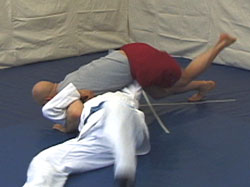 Butterfly guard sweep variation 1 photo 7