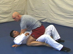 Butterfly guard sweep variation 1 photo 9