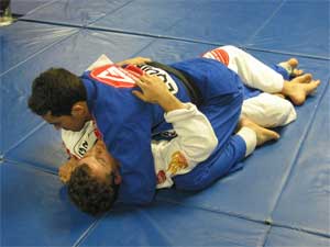 Americana Arm Lock from Top Half Guard