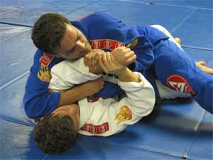 Americana Arm Lock from Top Half Guard 4