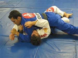 Americana Arm Lock from Top Half Guard 5