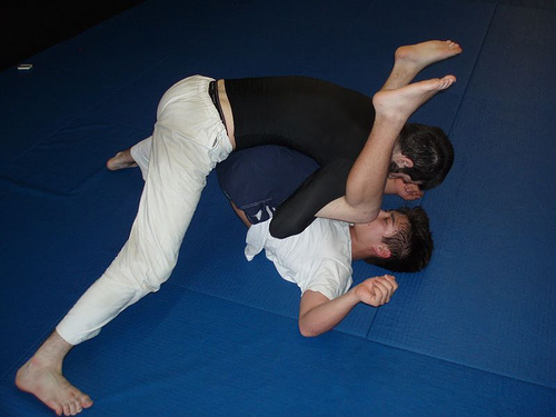 Reverse Omo Plata from Double Underhook guard pass