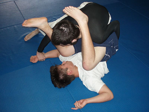 Reverse Omo Plata from Double Underhook guard pass