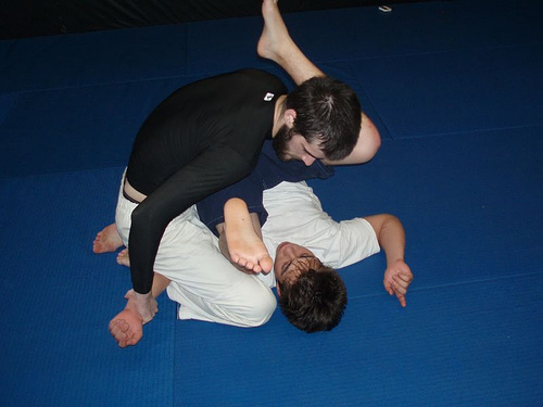 Reverse Omo Plata from Double Underhook guard pass