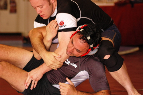 No gi scramble