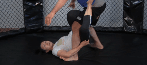 Pulling single leg x guard