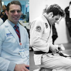 Dr Chris Moriarty is also a BJJ Black Belt