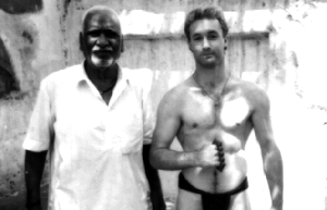 John will with Indian Wrestler