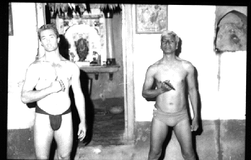 John Will with a Vajramushti wrestler