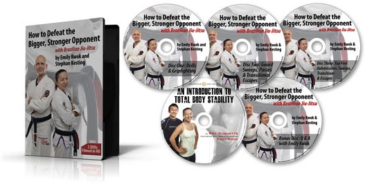 How to Defeat the Bigger, Stronger Opponent 5 DVD Set