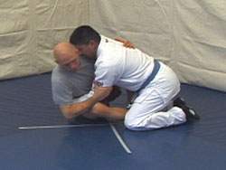 Butterfly guard sweep variation 1 photo 4