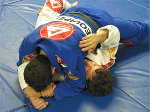 Americana Arm Lock from Top Half Guard 6