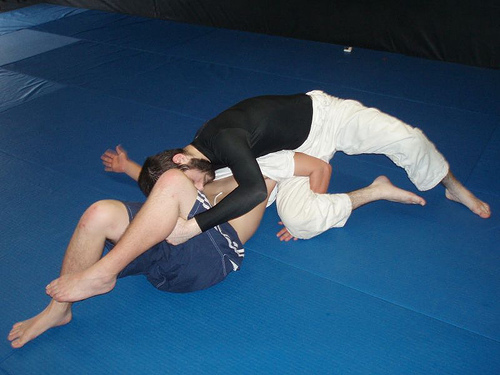 Guard Pass to Reverse Omo Plata