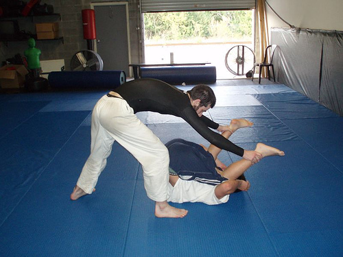 Guard Pass to Reverse Omo Plata