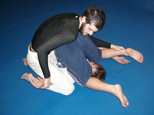 Guard Pass to Reverse Omo Plata