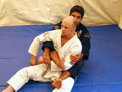 BJJ Rear Mount to armbar 2