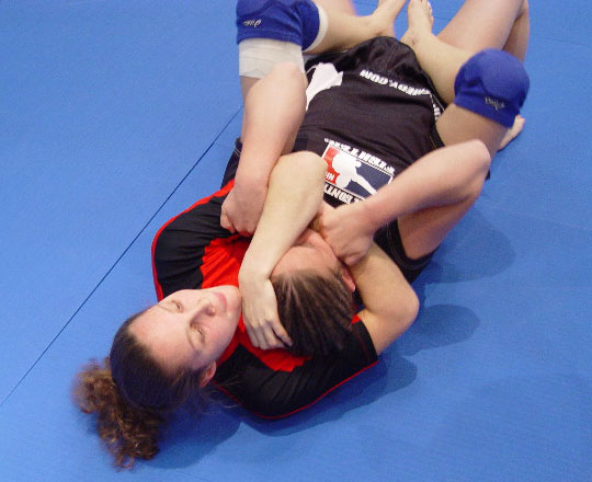 Girl Grappling