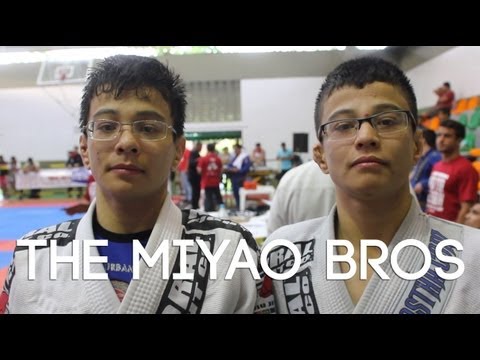 Crazy BJJ guards, berimbolos & reverse de la Riva: Miyao brothers tournament highlight