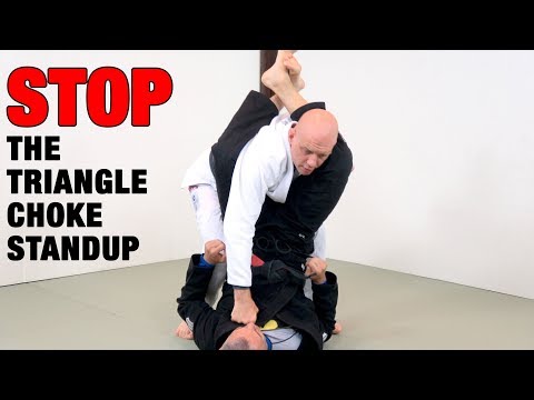 5 Counters to Your Opponent Standing in Your Triangle Choke