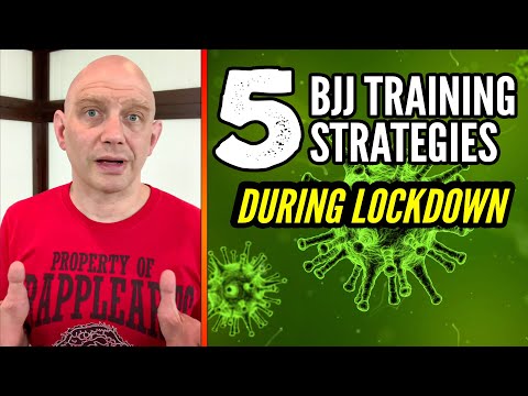 5 BJJ Training Strategies during Coronavirus Lockdown