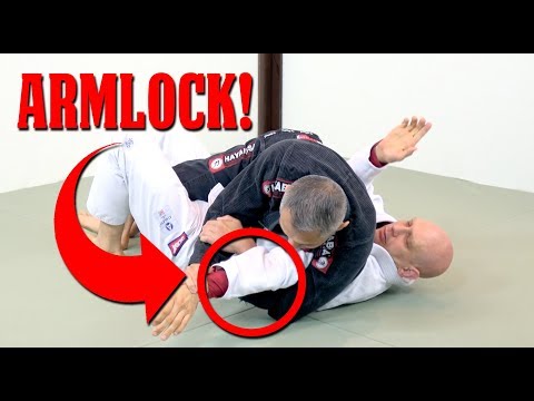 An Easy and Surprising Armlock From Half Guard Top