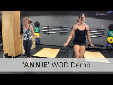 "ANNIE" CrossFit WOD Demo - 5:33 Rx