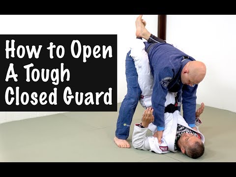 A Technique to Open Tough Closed Guard Learned from Marcelo Garcia