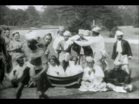 Burmese Naban grappling from Myanmar filmed in 1890