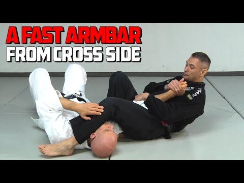 A Fast and Sneaky Armbar from Cross Side