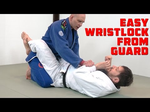 An Easy Wristlock from the Guard