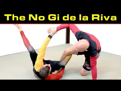 The No Gi de la Riva Guard in 50 Seconds