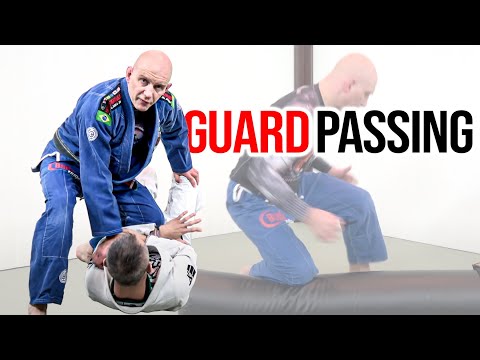 Guard Passing Solo Drill on a Heavy Bag