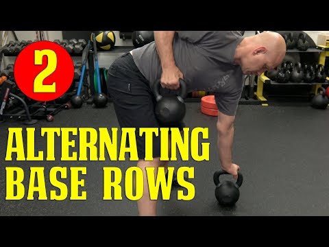 Best BJJ Strength Training Exercises 2: Alternating Base Rows
