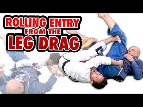 Rolling Back Take from the Leg Drag Guard (The 1st Crab Ride Entry You Should Learn)