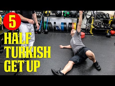 Best BJJ Strength Training Exercises 5: The Half Turkish Getup with Kettlebell