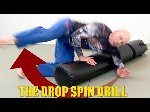 BJJ Drill to Take the Back: The Drop Spin (aka The People's Elbow)