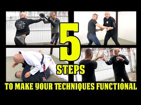 5 Steps to Make Your Martial Arts Techniques Functional in Real Life