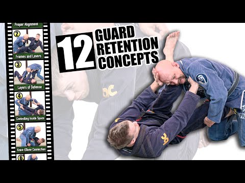 12 BJJ Guard Retention Concepts to Make Your Guard Much Harder to Pass