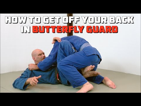 How To Get Off Your Back in Butterfly Guard