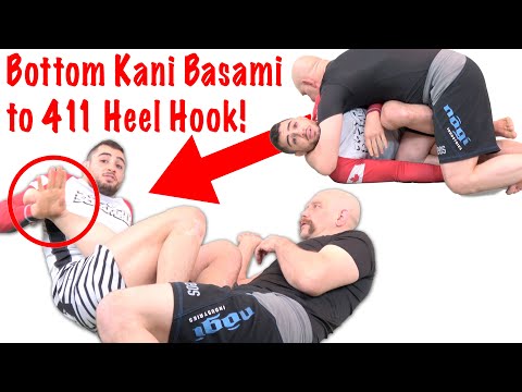 Bottom Kani Basami to 411 Heel Hook with Oliver Taza