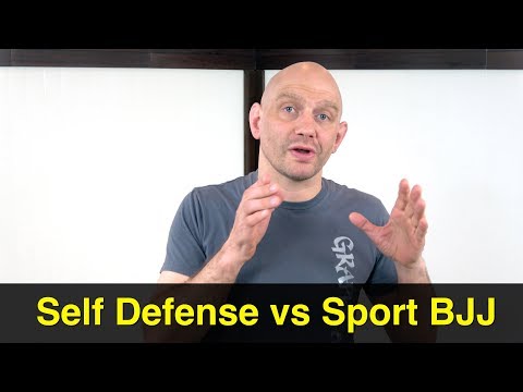 Sport vs Self Defense BJJ, Is There Really a Difference?