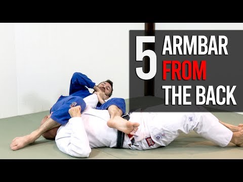Back Attacks 5:  How to Switch to an Armbar Submission When You're on the Back!