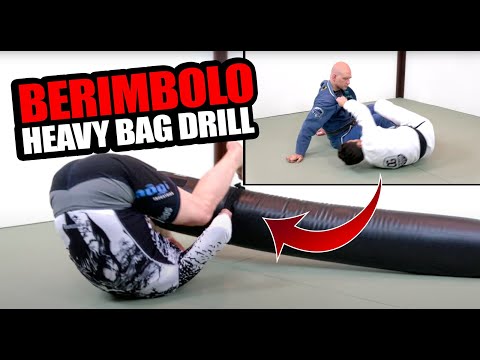 How to Drill the Berimbolo Entry Alone with a Heavy Bag