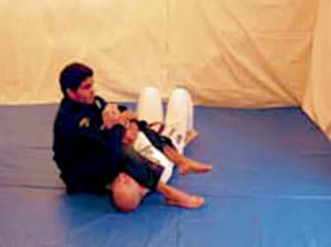 Mounted Armbar Drill 4