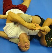 Shoot wrestling armbar escape