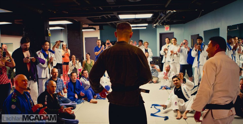 Ritchie getting his bjj black belt