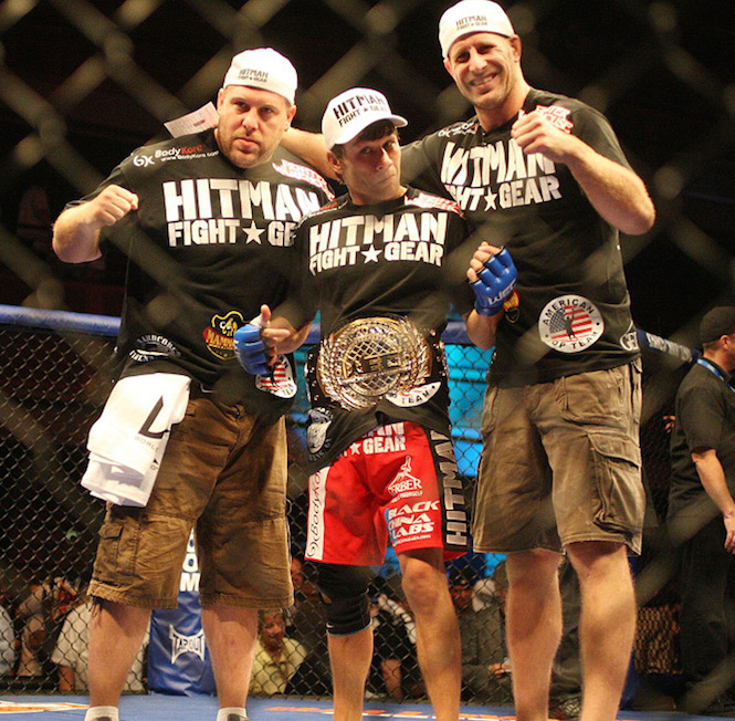 Victory in the MMA Cage